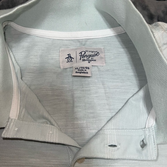 Original Penguin Light Gray Polo Shirt - Picture 3 of 4